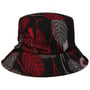 Pioltella Bucket Stoffen Hoed by Seeberger rood