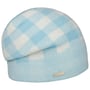 Check Headsock Walkloden Muts by Seeberger blauw