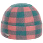 Check Walkloden Omslagmuts by Seeberger roze