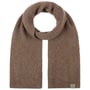 Uni Merino Gebreide Sjaal by Lierys donkerbeige