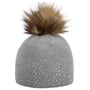 Nalin Lux Crystal Beanie Muts by Eisbär grijs