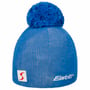Pompon Skipool Beanie Muts by Eisbär blauw