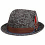 Bertonico Herringbone Player Wollen Hoed by Lierys blauw