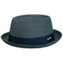 Ruviano Pork Pie Strohoed by Stetson donkerblauw