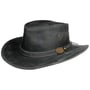 Irving Cowhide Western Hoed by Scippis zwart