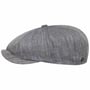 Herringbone Linnen Newsboy Pet by Lierys blauw