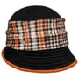 Asym Brim Bucket Stoffen Hoed by Lierys oranje