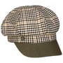 Verlea Houndstooth Newsboy Pet by Lierys olijfgroen