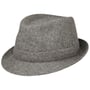 Shetland Wool Trilby Wollen Hoed by Lierys grijs