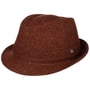 Shetland Wool Trilby Wollen Hoed by Lierys roest