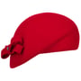 Wollen Alpinopet met Strikje by Lierys rood