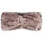 Rita Rosé Fake Fur Hoofdband by Mayser roze