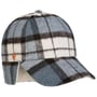 Taja Check Pet met Oorbescherming by Mayser zwart-blauw