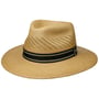 Vented Crown Traveller Panamahoed by Stetson beige