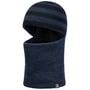 Twotone Stripes Kids Balaclava by maximo donkerblauw