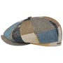 Hatteras Fresh Patchwork Pet by Stetson blauw-beige
