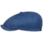 Hatteras Pandico Linnen Pet by Stetson blauw-wit