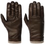 Jumia Leren Handschoenen met Kasjmier by Caridei bruin