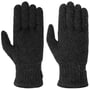 Lambswool Gebreide Handschoenen by Caridei antraciet
