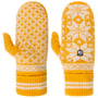 Isvik Knit Vuisthandschoenen by Hestra geel