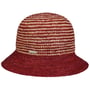 Twotone Raffia Zonnehoed by Seeberger bordeaux