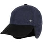 Windproof Pet met Oorbescherming by bugatti donkerblauw