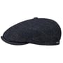 Brooklin Black Herringbone Pet by Stetson zwart-blauw