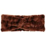 Fake Fur Hoofdband by Gebeana bruin