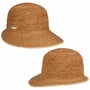Tascova Hoed met Schuine Rand by Seeberger naturel-beige