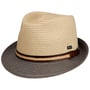 Montenovo Trilby Strohoed by Lipodo beige-blauw