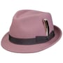 Levamo Trilby Wollen Hoed by Stetson roze