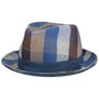 Colour Checks Player Stoffen Hoed by Lierys blauw