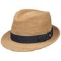 New Crochet Trilby Raffia Hoed by Lierys naturel