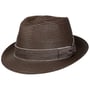 Menalo Toyo Trilby Strohoed by Lierys donkerbruin