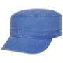 Washed Cotton Army Pet by Lipodo blauw