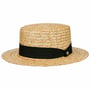 Classic Boater Hoed by Lierys naturel-zwart