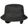 Stoffen Bucket Hoed met Oorbescherming by Stetson zwart