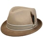 Colour Degrade Trilby Wollen Hoed by Stetson beige-bruin