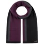 Merino Stripes Wollen Sjaal by Stetson zwart-paars