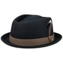 Jonjoe Diamond Wollen Hoed by Stetson donkerblauw