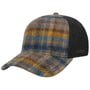 Wool Check Trucker Pet by Stetson antraciet
