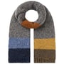 Donegal Wool Colour Block Sjaal by Stetson grijs