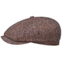 Hatteras Harris Tweed Freestyle Pet by Stetson blauw-oranje