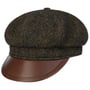 Classic Wool Riders Newsboy Pet by Stetson donker groen