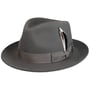 Rosedale Fedora Wollen Hoed by Stetson grijs