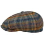 Hatteras Shetland Plaid Pet by Stetson blauw-geel