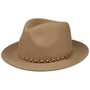 Willmount Fedora Wollen Hoed by Stetson beige