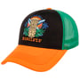 Honolulu Vintage Trucker Pet by King Kerosin zwart-oranje