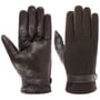 Nappa Wool Vingerhandschoenen by Stetson donkerbruin