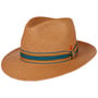 Torino Striped Band Panamahoed by Mayser camel